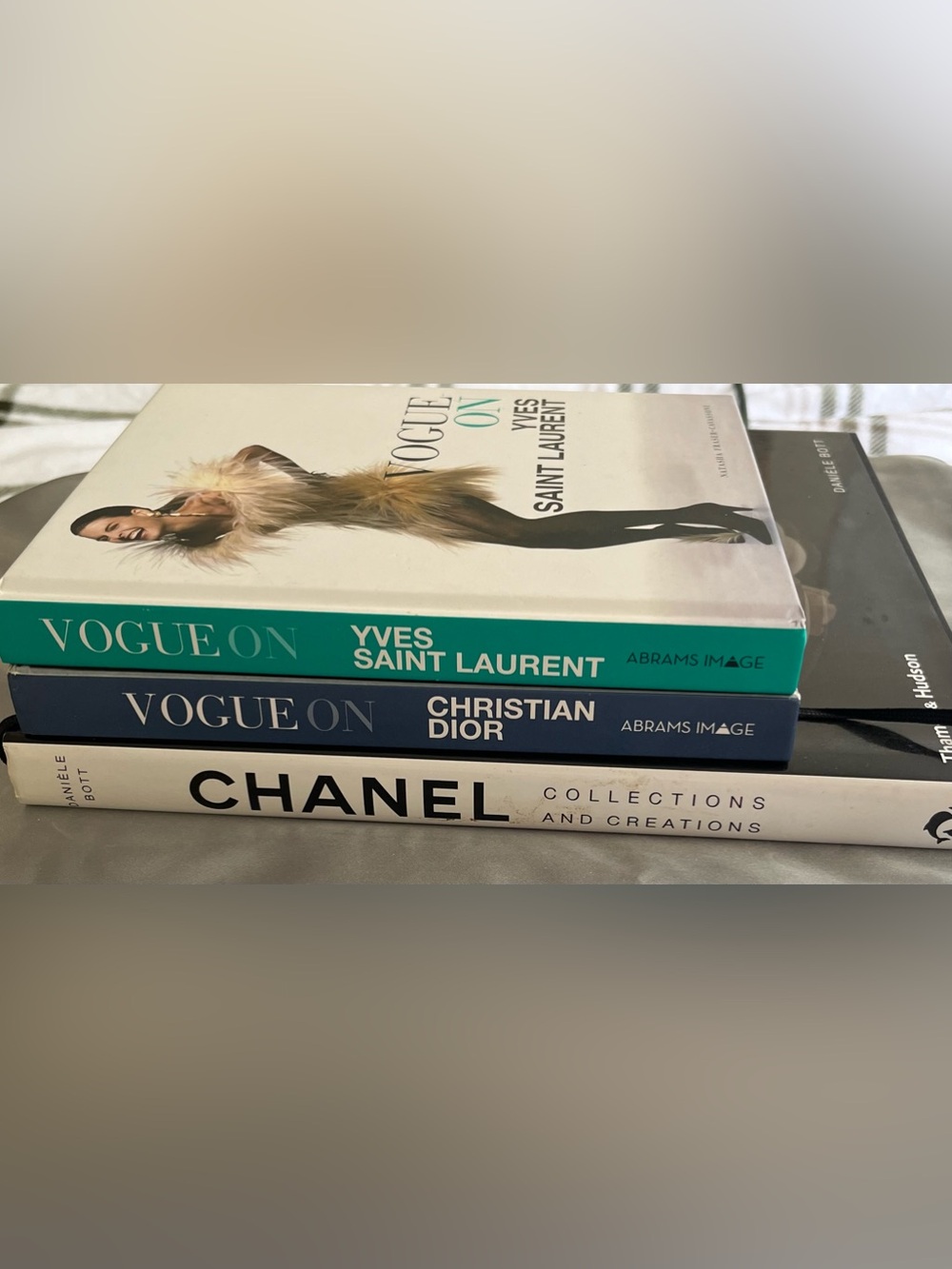 Collection of Coffee Table Books- Chanel, Dior, YSL